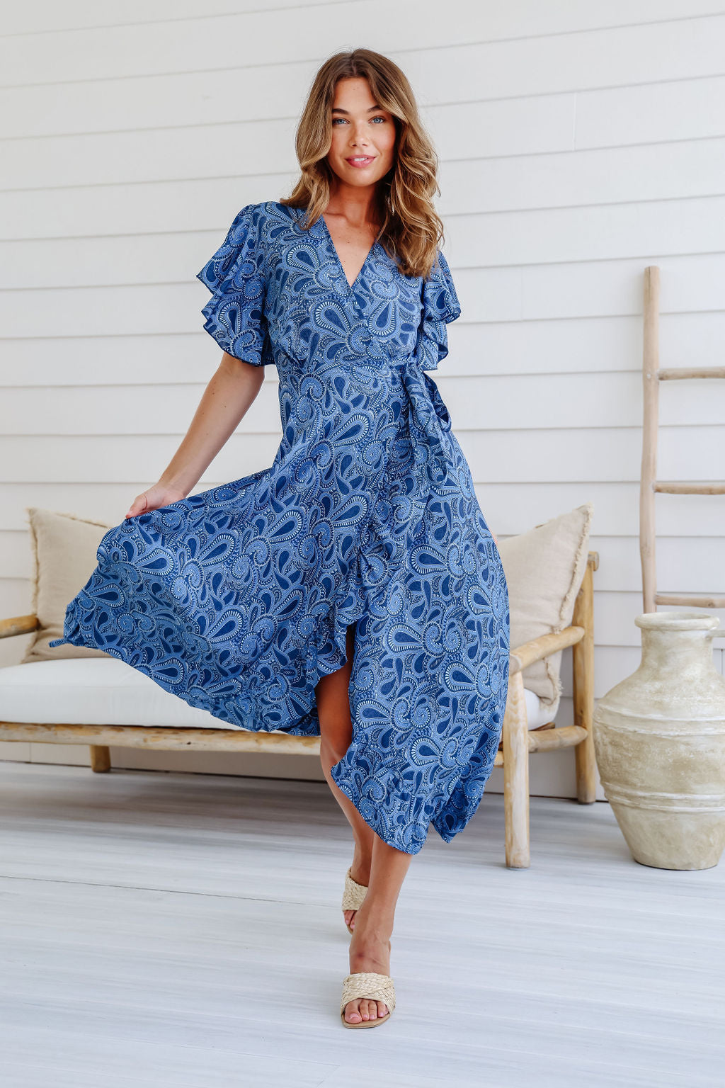 Ava Wrap Dress