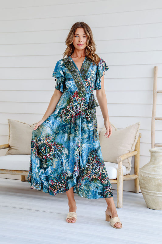 Ava Wrap Dress