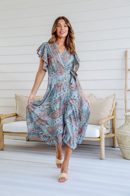 Ava Wrap Dress