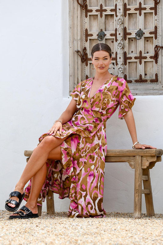 Ava Wrap Dress