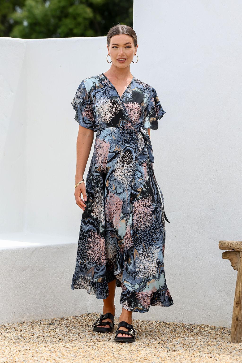 Ava Wrap Dress