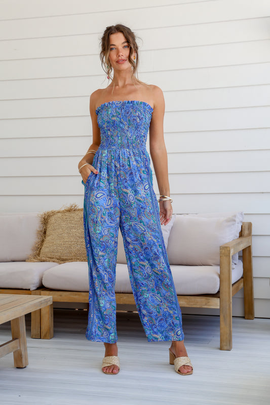 Marley Jumpsuit (Royal Blue)