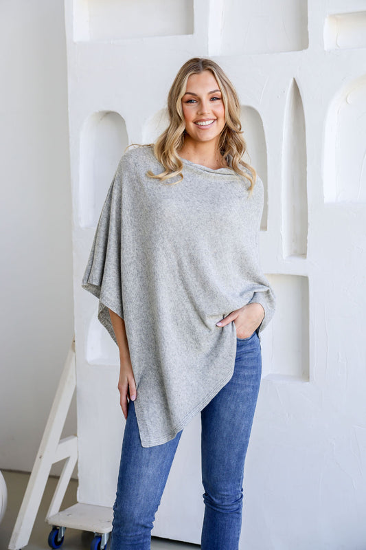 Poncho (Grey)