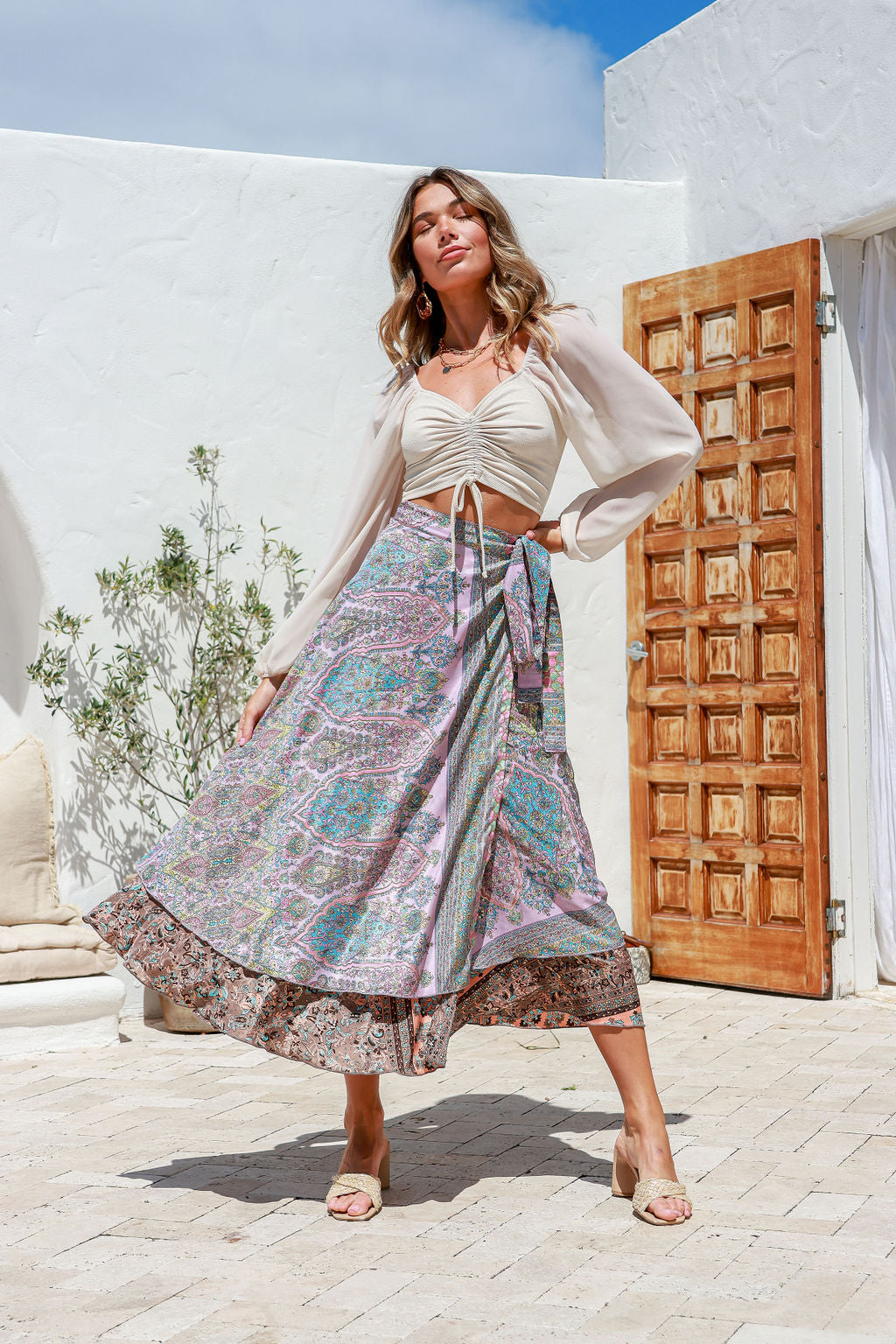 Emelia Wrap Skirt