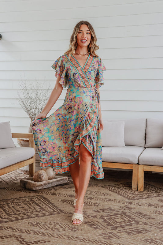 Ava Wrap Dress