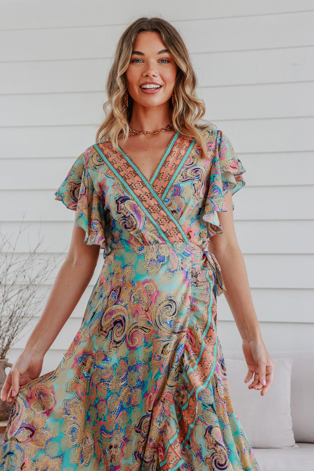 Ava Wrap Dress