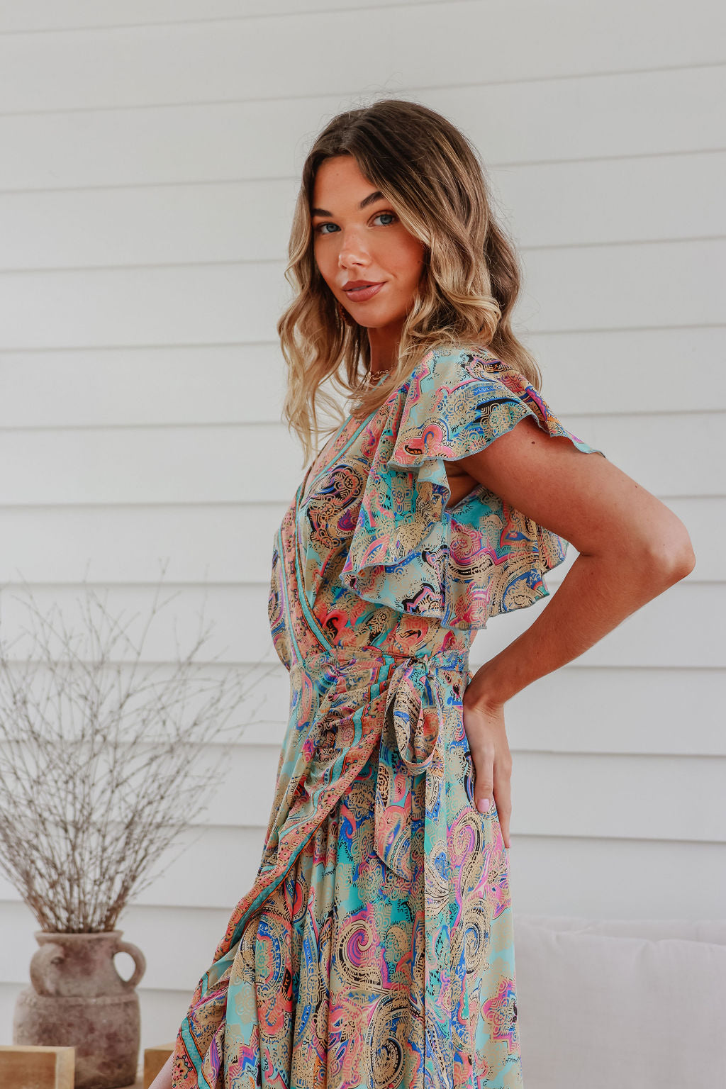 Ava Wrap Dress