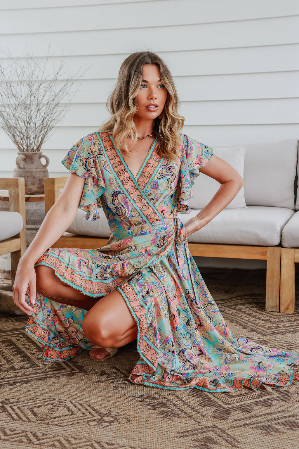 Ava Wrap Dress