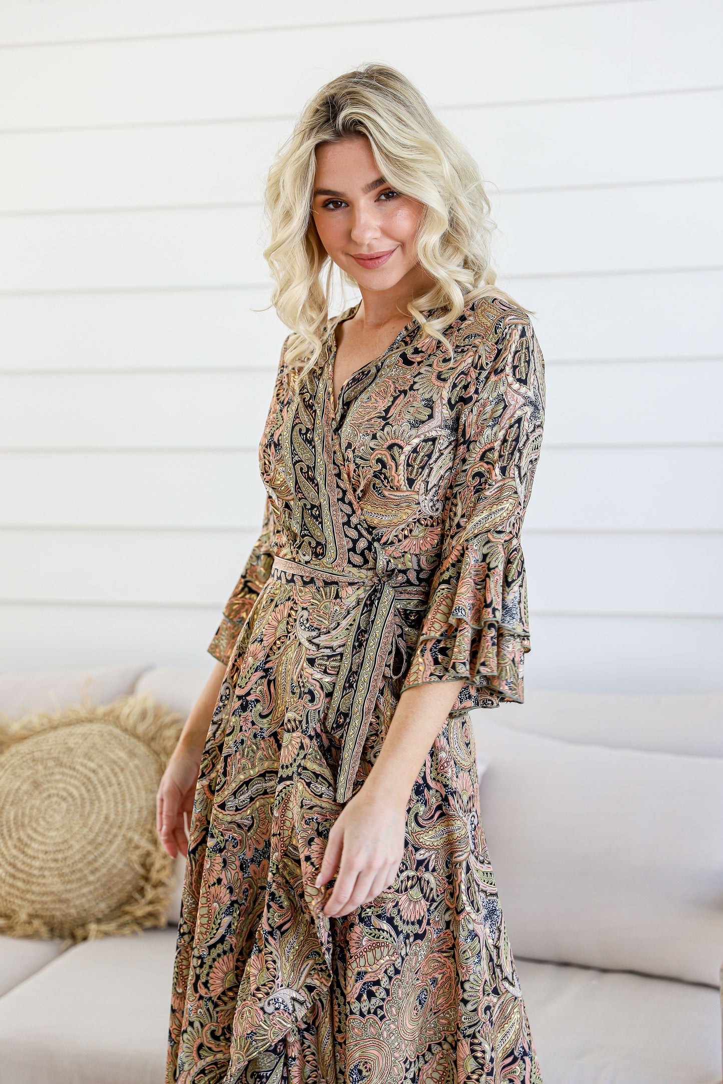 Mia Wrap Dress - 40% Off (Was $85 Now $51)