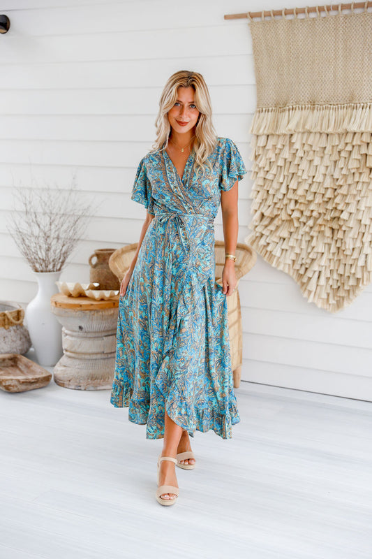 Ava Wrap Dress