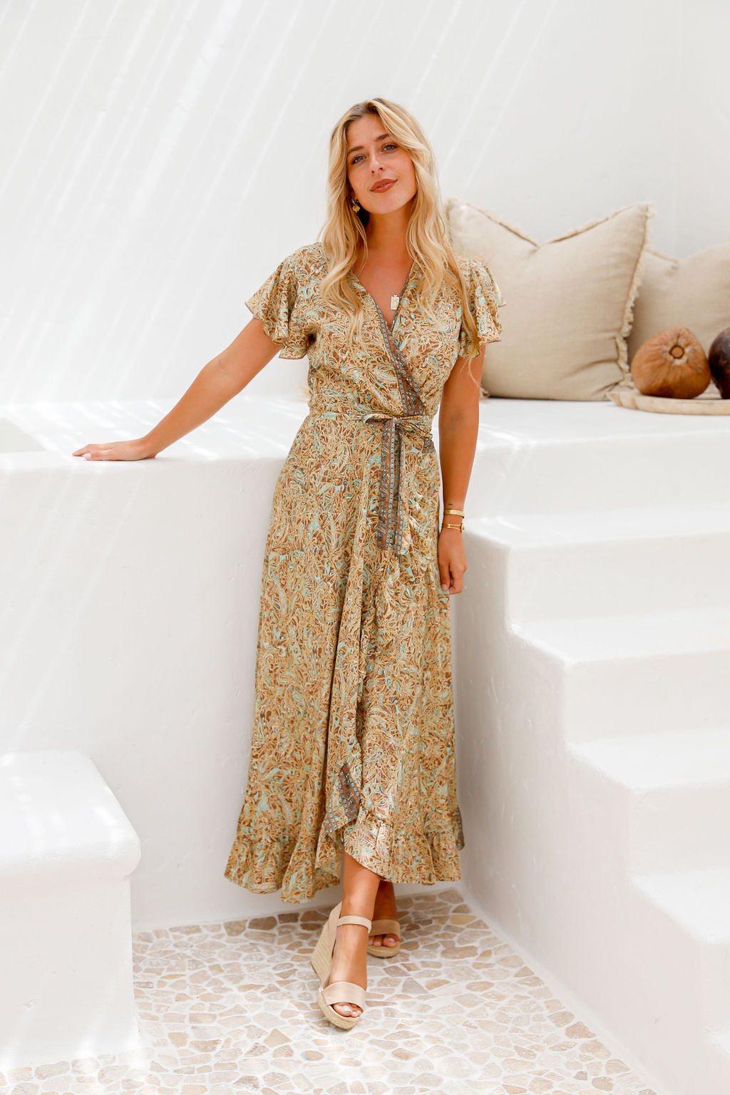 Ava Wrap Dress - 40% Off (Was $89 Now $53.40)