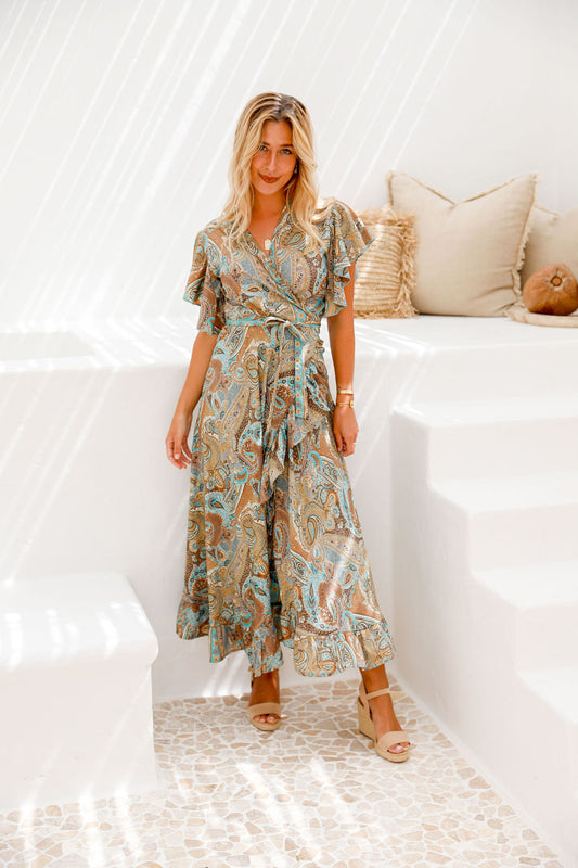 Ava Wrap Dress