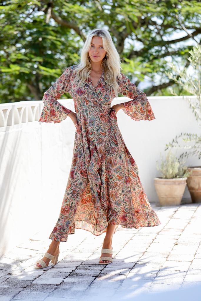 Mia Wrap Dress