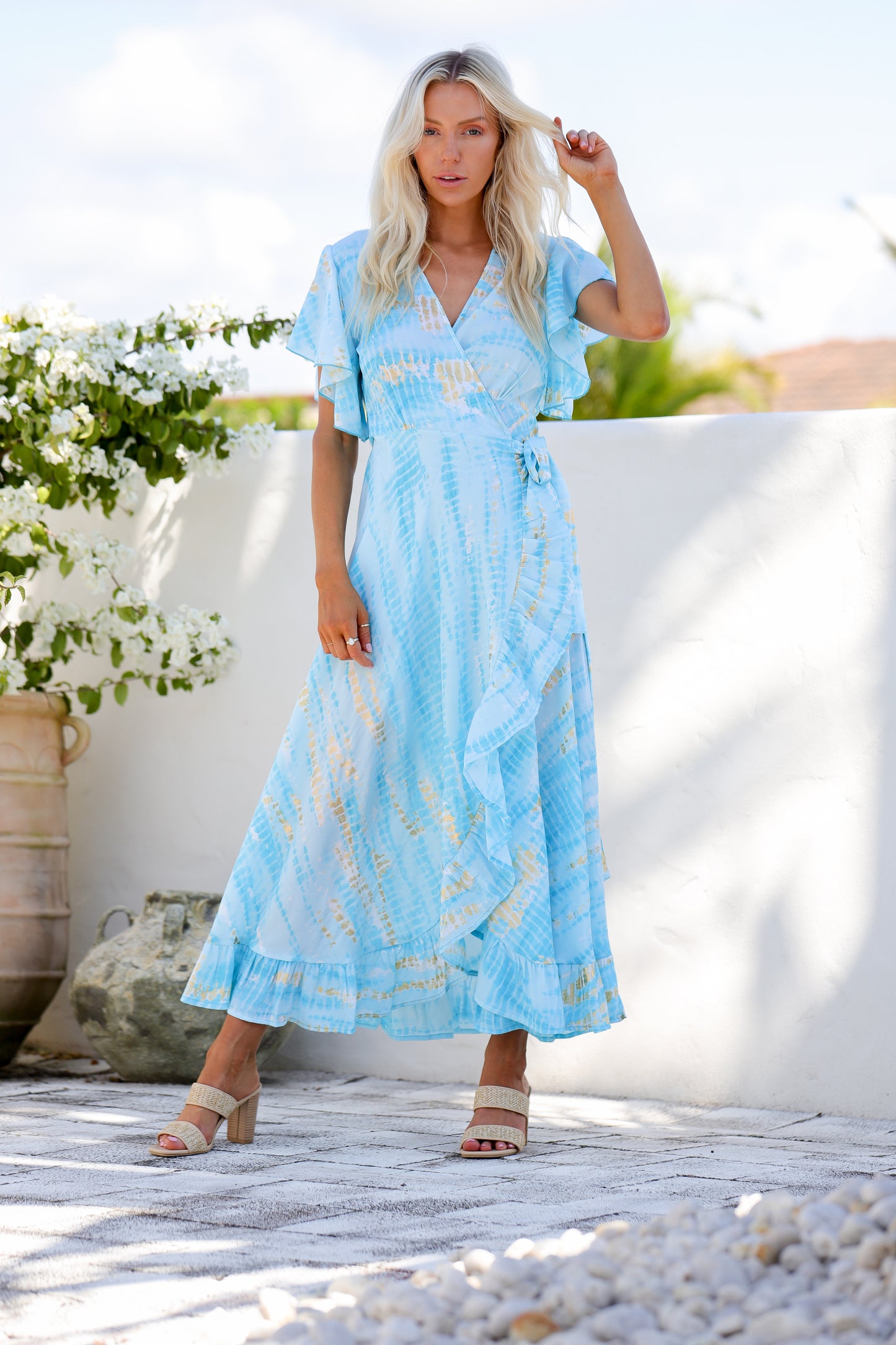 Ava Wrap Dress - 40% OFF (Was $85 Now $51)