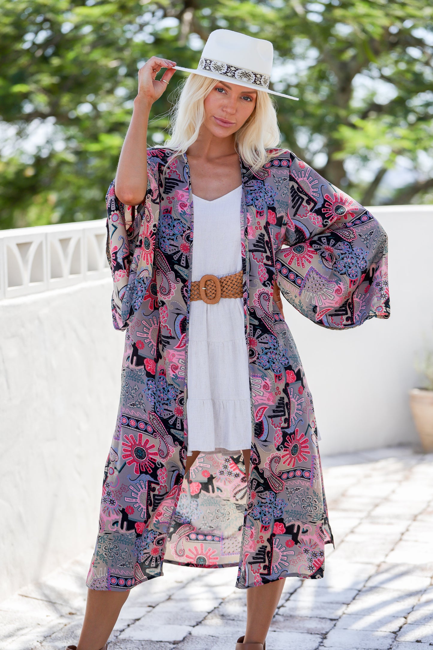 Aria Long Kimono